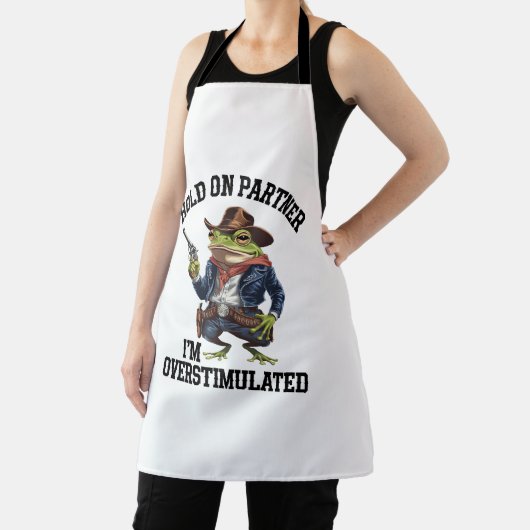 相手を掴む俺はカウボーイカエルを刺激し過ぎている エプロン (インサイチュ)