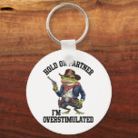 相手を掴む俺はカウボーイカエルを刺激し過ぎている キーホルダー<br><div class="desc">パートナーを掴む私は過剰に刺激されたカウボーイカエルのヴィンテージ</div>