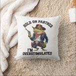 相手を掴む俺はカウボーイカエルを刺激し過ぎている クッション<br><div class="desc">パートナーを掴む私は過剰に刺激されたカウボーイカエルのヴィンテージ</div>