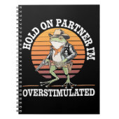 相手を掴む俺はカウボーイカエルを刺激し過ぎている ノートブック (正面)