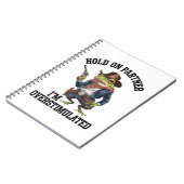 相手を掴む俺はカウボーイカエルを刺激し過ぎている ノートブック (左側)