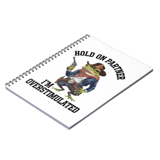 相手を掴む俺はカウボーイカエルを刺激し過ぎている ノートブック (左側)