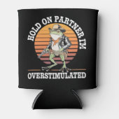 相手を掴む俺はカウボーイカエルを刺激し過ぎている 缶クーラー (正面)