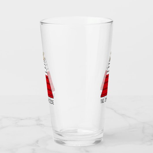 相手側-おもしろい犬の機敏性 タンブラーグラス (右)