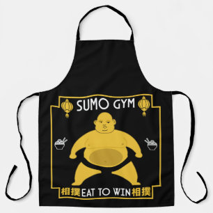 相撲おもしろい力士 エプロン