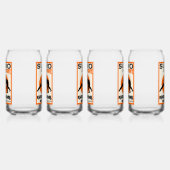 相撲おもしろい力士 ガラス缶 (左)