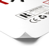 相撲で武士を挽くこと ポスター (角)