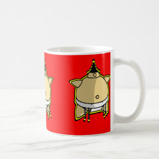 相撲のマグ コーヒーマグカップ