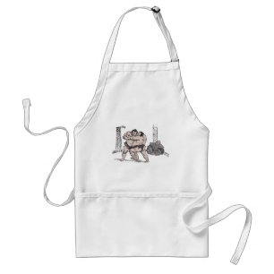 相撲のレスリング選手 スタンダードエプロン