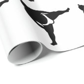 相撲のレスリング選手 ラッピングペーパー (ロールコーナー)