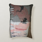 相撲の壁画 アクセントクッション (裏面(縦))