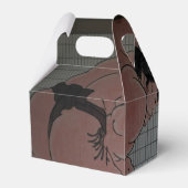 相撲の壁画 フェイバーボックス (裏面サイド)