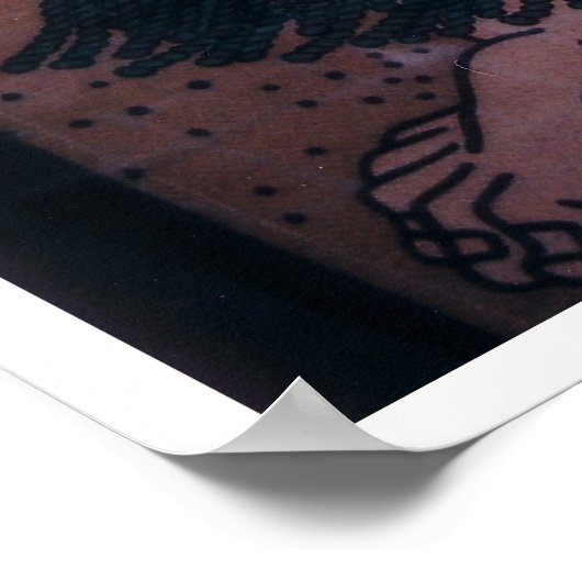 相撲は39歳で死んだ ポスター (角)