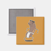 相撲ソーセージマグネット マグネット (正面/裏面)