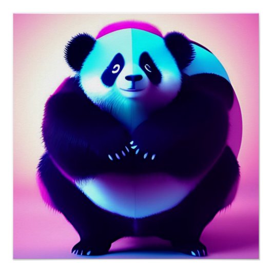 相撲パンダ竹の蚊、ポスター ポスター (正面)