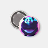 相撲パンダ竹の蚊、磁石 マグネット (正面/裏面)