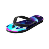 相撲パンダ竹の蚊Thongs キッズビーチサンダル (アングル)