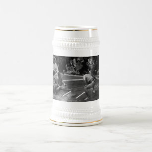 相撲レスリング ビールジョッキ