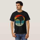 相撲レトロヴィンテージシルエット70s tシャツ (正面フル)