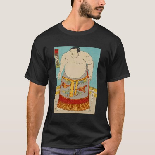 相撲日本の日本力士 Tシャツ (正面)