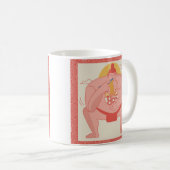 相撲食べラーメン コーヒーマグカップ (正面右)