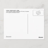 相撲,国芳相撲レスリング，国芳，浮世絵 ポストカード (裏面)