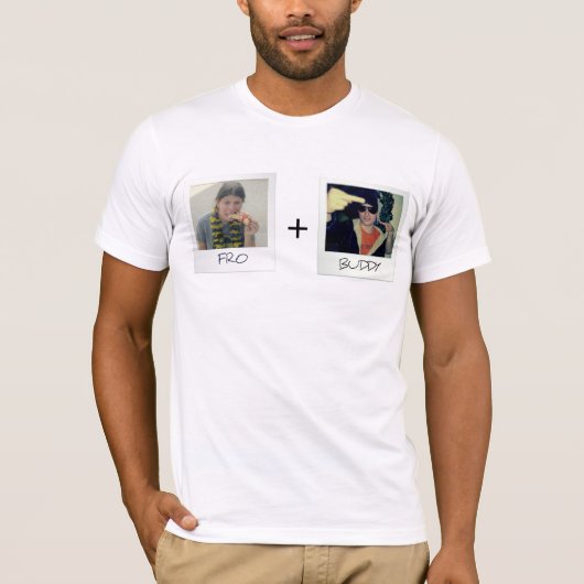 相棒およびのための Tシャツ (正面)