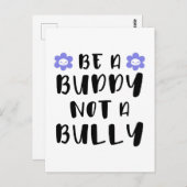 相棒でいじめは受けない ポストカード (正面/裏面)