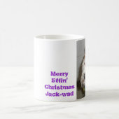 相棒のクリスマスのEggnodのマグ コーヒーマグカップ (中央)