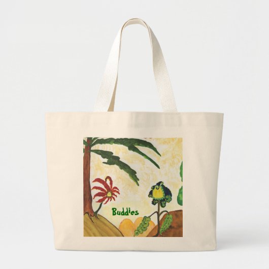 相棒のバッグ ラージトートバッグ (正面)