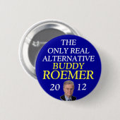 相棒のRoemer 2012の実質の代わり 缶バッジ (正面&裏面)