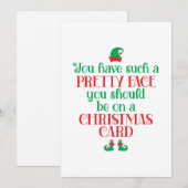 相棒 – クリスマスカードに載ってろ シーズンカード (正面/裏面)