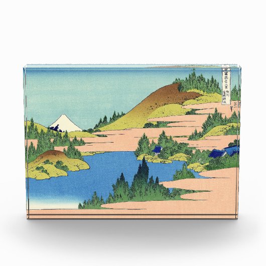 相模国北斎箱根湖 フォトブロック (正面)