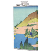 相模国北斎箱根湖 フラスク (左)