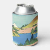 相模国北斎箱根湖 缶クーラー (缶正面)