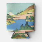 相模国北斎箱根湖 缶クーラー (正面)