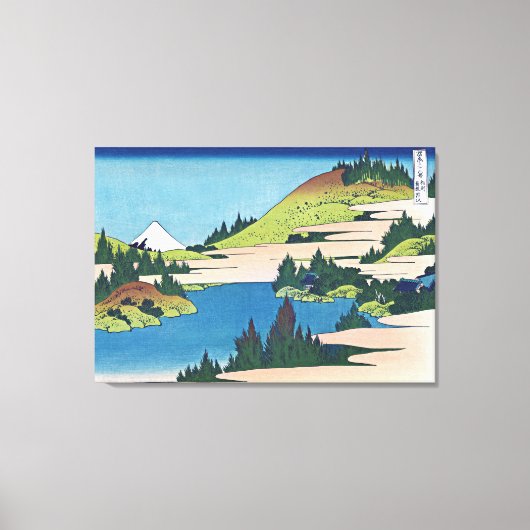 相模国箱根湖 キャンバスプリント (正面)
