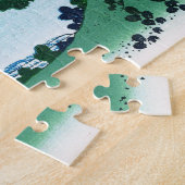 相模国美術の七里ビーチ ジグソーパズル (側面)