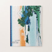 相模国美術の七里ビーチ ジグソーパズル (縦)