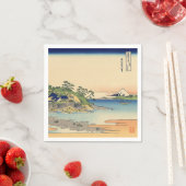 相模国葛飾北斎江ノ島 スタンダードカクテルナプキン (インサイチュ)