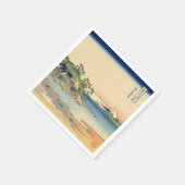 相模国葛飾北斎江ノ島 スタンダードカクテルナプキン (角)