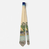 相模国葛飾北斎江ノ島 ネクタイ (正面)