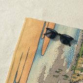 相模国葛飾北斎江ノ島 ビーチタオル (インサイチュ)