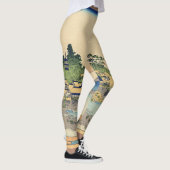 相模国葛飾北斎江ノ島 レギンス (右)