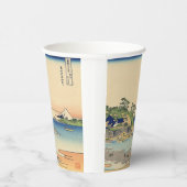 相模国葛飾北斎江ノ島 紙コップ (右)