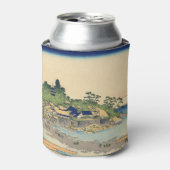 相模国葛飾北斎江ノ島 缶クーラー (缶正面)