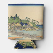 相模国葛飾北斎江ノ島 缶クーラー (正面)