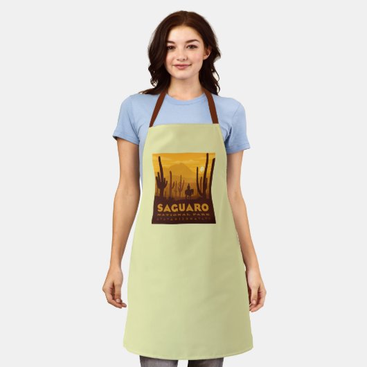 相模良公園国立公園 |アリゾナ エプロン (着用した状態)