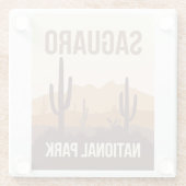 相模良国公ミニマル園旅行芸術 ガラスコースター (裏面)