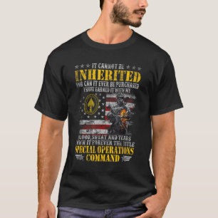 相続できません 特殊作戦コマンド Tシャツ